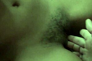 Solo wife flashes wet tight pussy in homemade video