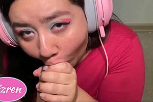 chilena gamer lo chupa