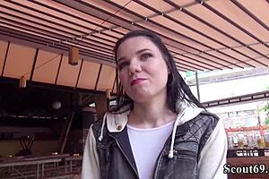 German scout fucks teen tata lilashi hairy pussy