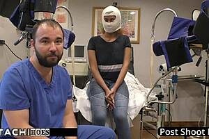 FRESHMAN GETS MANDATORY HITACHI ORGASM FROM DOCTOR-TAMPA - TAYLOR ORTEGA