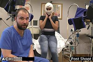 FRESHMAN GETS MANDATORY HITACHI ORGASM FROM DOCTOR-TAMPA - TAYLOR ORTEGA