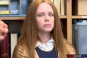 Australian redhead teen Ella Hughes caught stealing in reality show