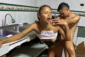 Intense Fucking Of Her Big Pussy In Doggystyle And Missionary Positions