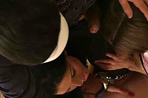 Louise davis stacey saran and myla charles have a fffm foursome