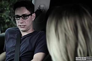 Driving Instructor Fucks A Teen 18+ Outdoors