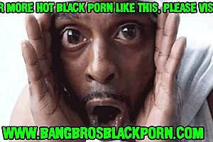 Ebony Teen 18+ Handling The Biggest Cock Of Her Life