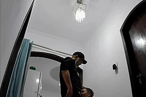 Playing Naked In Front Of The Delivery Guy While My Husband Works