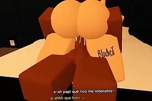 Roblox reforzando la amistad con un poco de sexo