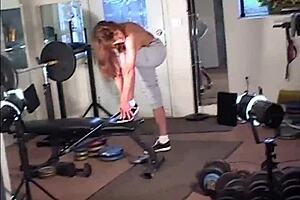 Redhead Milf Behind Scenes Workout Photoshoot