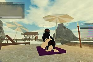 new zealand whore gets bent over for anal and riding monster cock