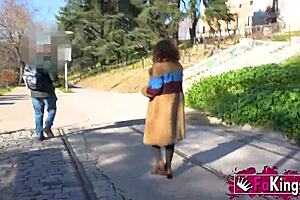 elena de la vega hunts a good stallion on the street