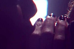 Intense Tie Tug, Pantyless Ass Flash