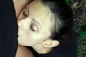 licking pussy in the woods until i cum - lesbian illusion girls