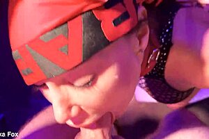 Monika Fox endures brutal POV domination.