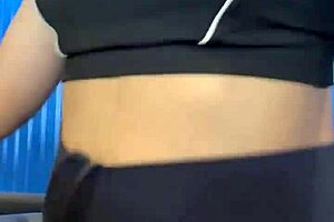 P�s Treino Gostosa No Banheiro Lotado