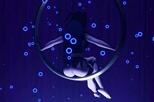 Tharja worships her nude body in cosplay