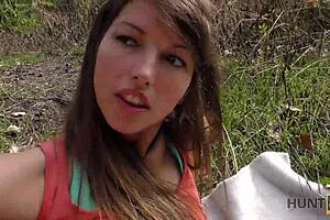 Naughty chick happy for anal sex with good money?