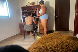 Sex in the Office with the Worker She Is a Hot Horny Girl