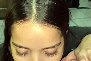 Debora prado starts with a deepthroat blowjob, then rides reverse cowgirl before bed.