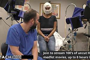 FRESHMAN GETS MANDATORY HITACHI ORGASM FROM DOCTOR-TAMPA - TAYLOR ORTEGA