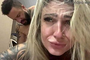 wet pussy pulses around raw cock in alley creampie fuck