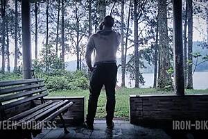 Vampire lady craves pregnancy from human in forest 😍