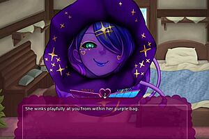 Stella's Monster Girl Dreams! Femdom Lactating Milk Licking!