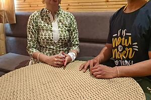 Hot Asian Stepmom Loses Tight Pussy in Dirty Card Game Fuck