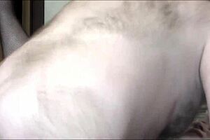 boom! handcuffed mature slut chokes on cock in bdsm rough!