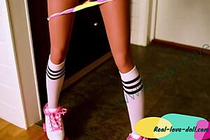 Playing with my favorite real sex doll unboxing and fuck 😍🤤💦