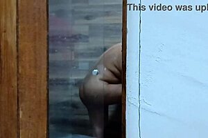 i get hornier daily spying her steamy shower baths