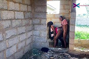 i had freaky quickie with labourer onsite so rough damn