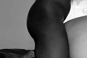 Big black cock pounds cheating wife's big ass