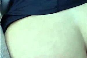 Caliente Puta Gets Spanked Creampie Outdoors