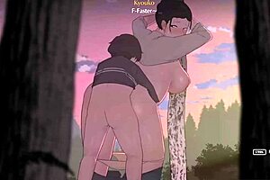 friend rails milf pussy relentlessly at camp ntrman part 1