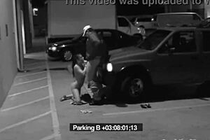 Slut Seduces Guard with Secret Blowjob Escape