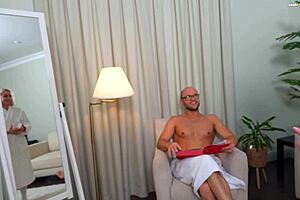 nerdy girl craves cock why not her stepdad's massive throbbing shaft