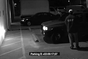 Slut Seduces Guard with Secret Blowjob Escape