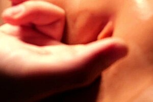 practice spreading her shaved big pussy wide for deep toy penetration