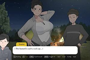 friend rails milf pussy relentlessly at camp ntrman part 1