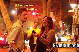 Kissing Prank Compilation Turns Wildly Sexual in LA