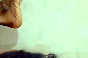 Piss slave sissy soaks body and plays in toilet puddle