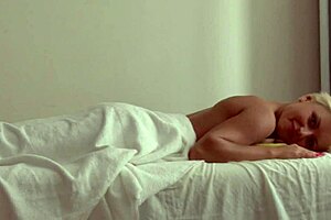 cute babe fucked hard and creampied on massage bed