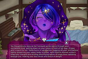 Stella's Monster Girl Dreams! Femdom Lactating Milk Licking!