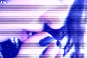 goddess tempts which toe to lick first barefoot