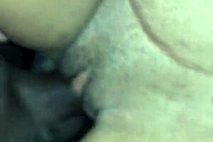 huge natural tits on skinny cock taker