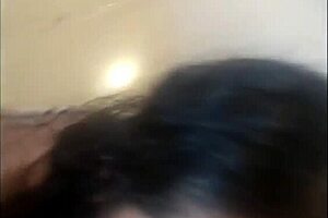 deisyyeraldine sucks cock hard, takes facial cum and swallows all 💦😈👅