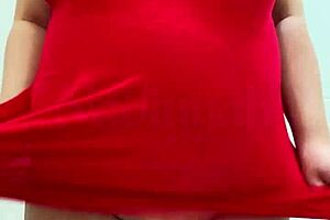 I Feel Beautifully Curvy Embracing My Growing Pregnant Belly Glow