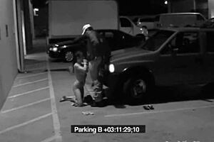 Slut Seduces Guard with Secret Blowjob Escape