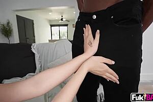 Molly Little Feels Dick Deep Inside Her Tight Teen Pussy